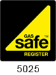 Gas Safe Registered - 5025